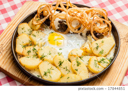 potato with eggs potato with eggs 17844851