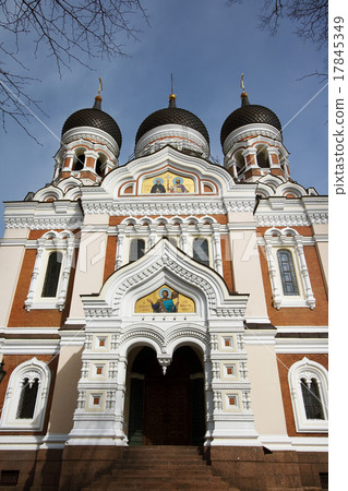 View to Alexander Nevsky cathedral 17845349