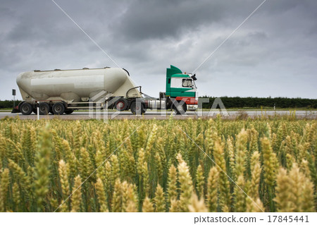 truck with bulk cargo truck with bulk cargo 17845441