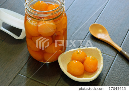 Simmered syrup of kanji 17845613