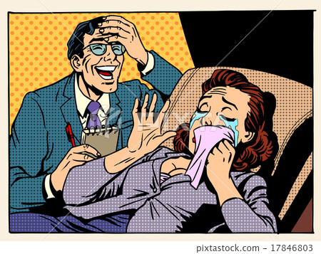 psychologist woman tears laughter 17846803