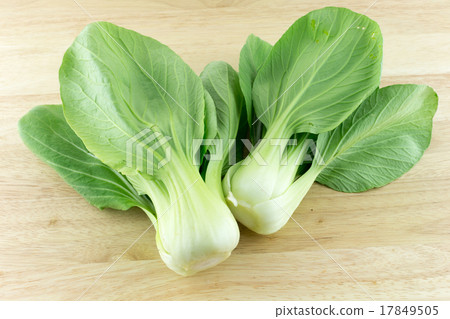 fresh organic choy on wood 17849505