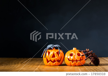 Obake南瓜和蜘蛛 17850310