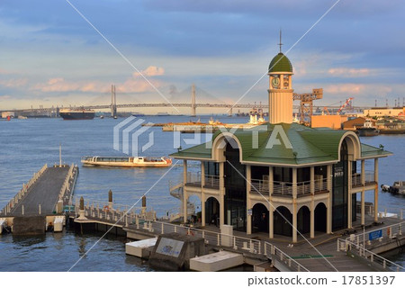 Pluto Pier and Bay Bridge and Large Tanker Pluto Pier and Bay Bridge and Large Tanker 17851397