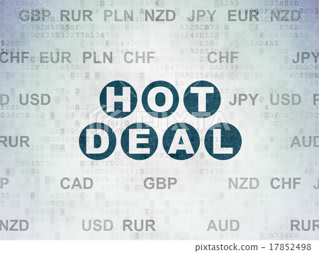 Business concept: Hot Deal on Digital Paper Business concept: Hot Deal on Digital Paper 17852498