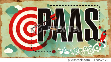 PAAS Word on Poster in Grunge Design. PAAS Word on Poster in Grunge Design. 17852570