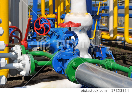 Handle gate valve with steel pipe 17853524