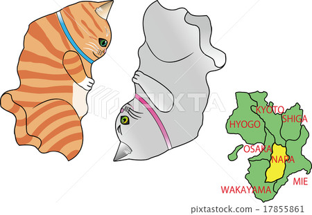 Map Animals Nara Cat Map Animals Nara Cat 17855861