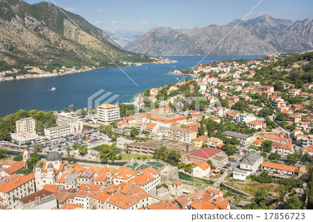 Kotor bay and Old Town Montenegro. 17856723