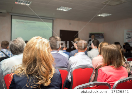 The audience listens to the acting The audience listens to the acting 17856841