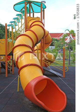 Children's playground slider 17858633