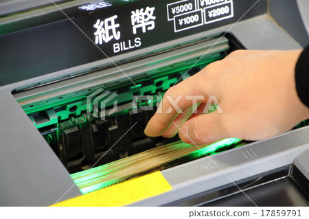 Bank transfer or withdrawal or deposit 17859791