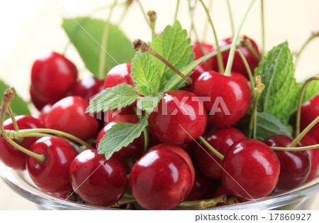 Fresh red cherries 17860927
