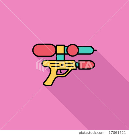 图库插图 gun toy