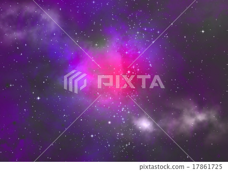 Star field in space and a nebulae Star field in space and a nebulae 17861725
