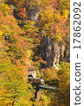 Naruko's autumn leaves and trains 17862092