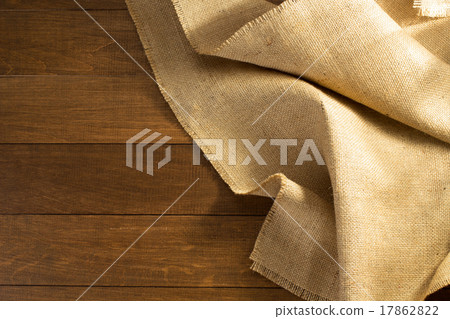 burlap hessian sacking on wooden burlap hessian sacking on wooden 17862822