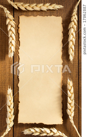 ears of wheat on wood ears of wheat on wood 17862887