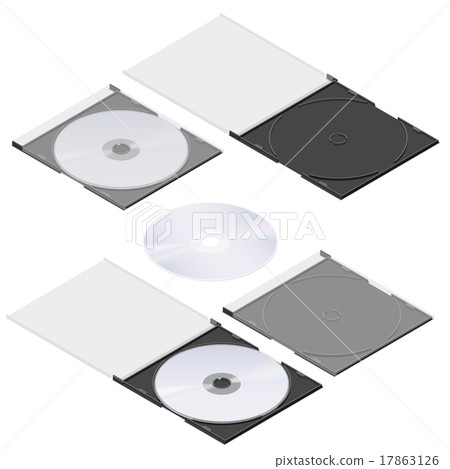 Compact disc isometric detailed set 17863126