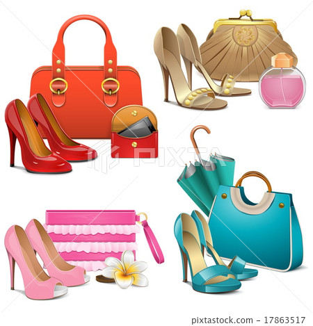 Vector Fashion Accessories Set Vector Fashion Accessories Set 17863517