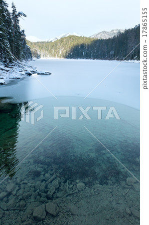 Untersee lake winter view. Untersee lake winter view. 17865155