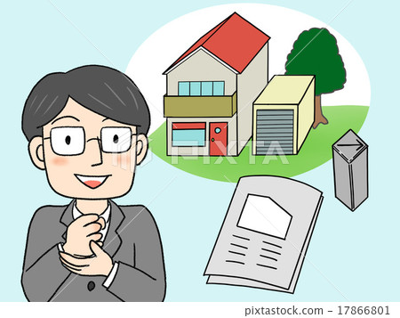 Anxiety resolution illustration of land, housing Anxiety resolution illustration of land, housing 17866801