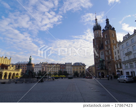 Central square of Krakow Central square of Krakow 17867423