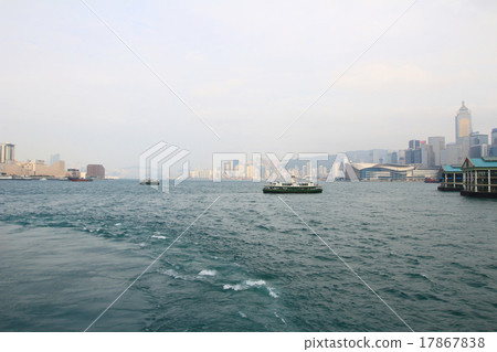 Urban architecture in Hong Kong Victoria Harbor 17867838