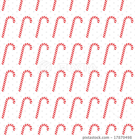 Candy Canes Seamless Background 17870498