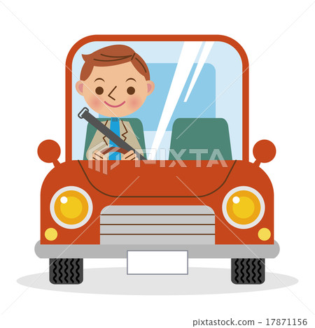 A man who enjoys driving with a car 17871156