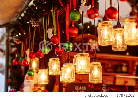 Colorful Christmas decorations 17871202