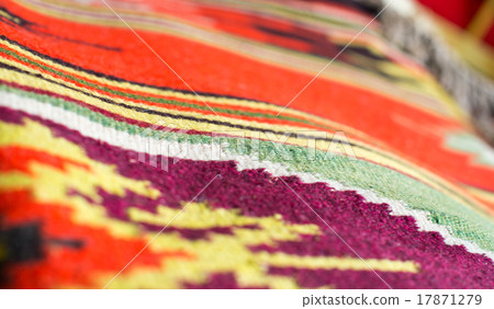 Traditional Ukrainian woven fabric Traditional Ukrainian woven fabric 17871279