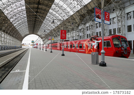 Aeroexpress red Train,Moscow, Russia Aeroexpress red Train,Moscow, Russia 17873182