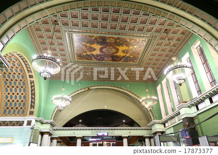 Interior Kiyevskaya railway station,Moscow, Russia Interior Kiyevskaya railway station,Moscow, Russia 17873377