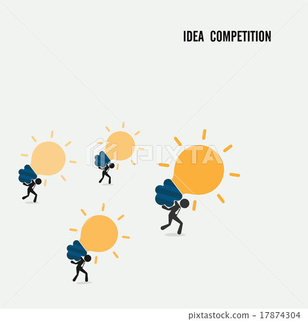 Idea competition idea concept. Business idea  17874304