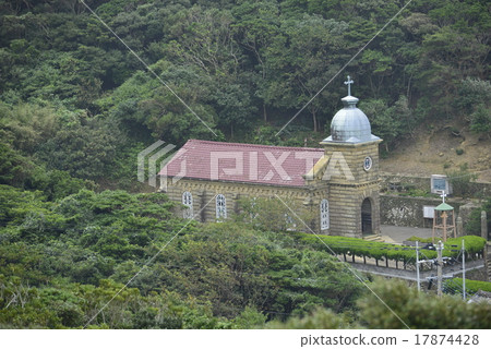 長崎縣鹿兒島城堡遙遠的感覺/ Shinkamigatsushima-cho 17874428