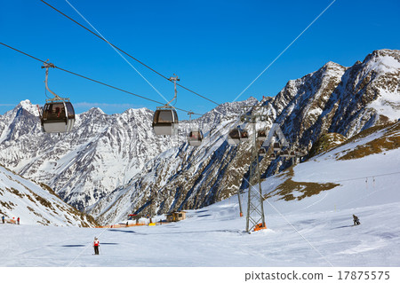 Mountains ski resort - Innsbruck Austria 17875575