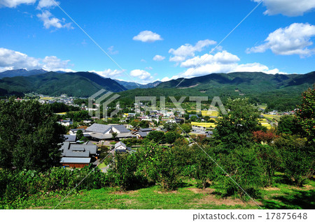 來自天文台的武藏山站在群馬縣的Kawaba村道路的“花園廣場Kawaba”站 17875648