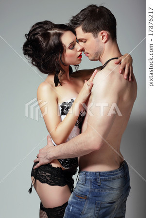 Sensuality. Young Couple Hugging Sensuality. Young Couple Hugging 17876217