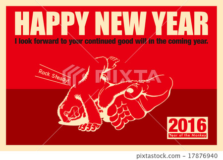 2016年新年賀卡_BreakinMonkey 17876940