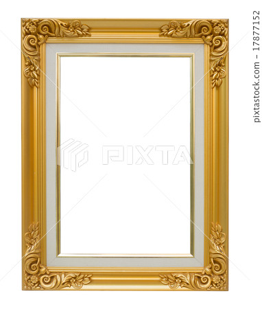 The antique gold vintage frame luxury 17877152
