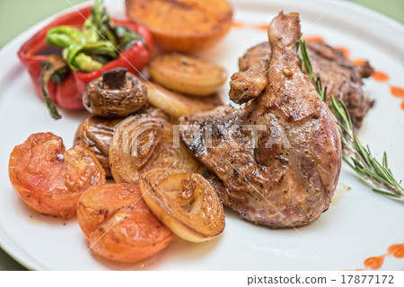 grilled duck legs grilled duck legs 17877172