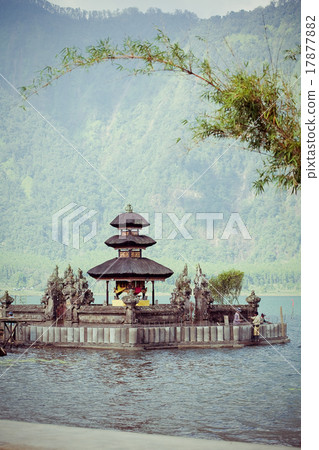 Ulun Danu temple Beratan Lake in Bali Indonesia Ulun Danu temple Beratan Lake in Bali Indonesia 17877882