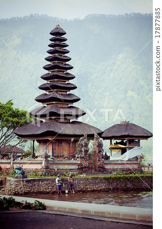 Ulun Danu temple Beratan Lake in Bali Indonesia 17877885