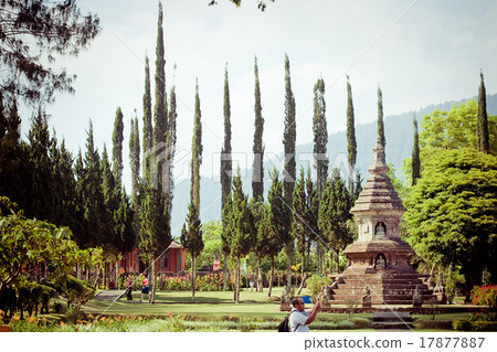 Ulun Danu temple Beratan Lake in Bali Indonesia 17877887