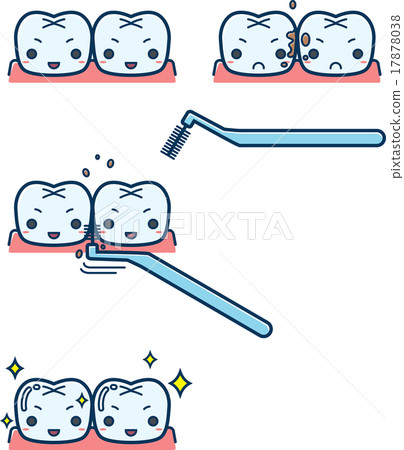 Cute interdental brush 17878038