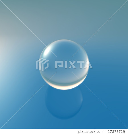 glass transpancy ball 17878729