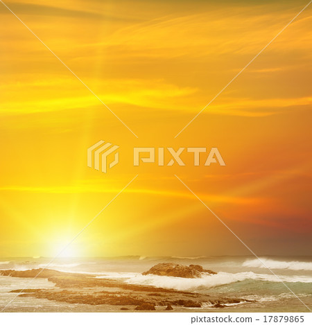 sunrise over the sea sunrise over the sea 17879865