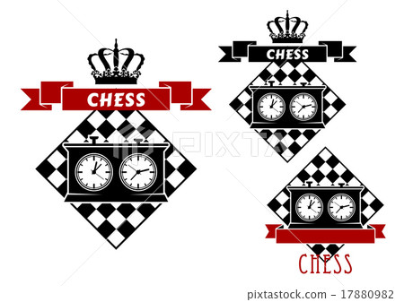 8 Directions of Chess Compass Logo. Stock Illustration - Illustration of  logo, clock: 147892892