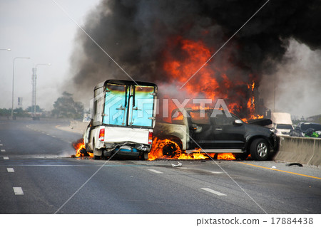 explosive car crash explosive car crash 17884438